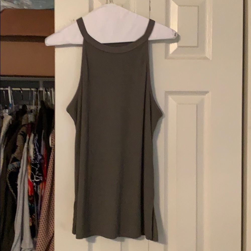 Olive green tank